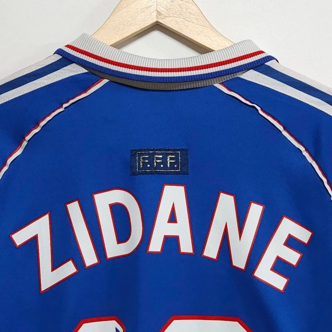 2XL ADIDAS 아디다스 프랑스98 국대 지단10번 반팔유니폼 상품이미지8