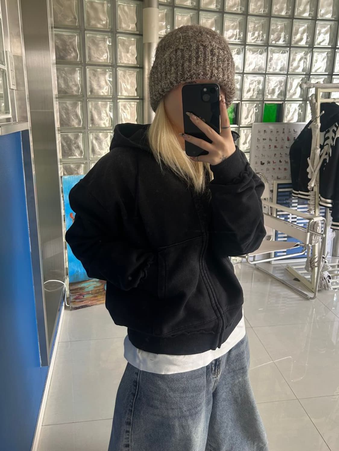 GMS LINED ZIP HOODIE 지퍼 후드티 상품이미지1