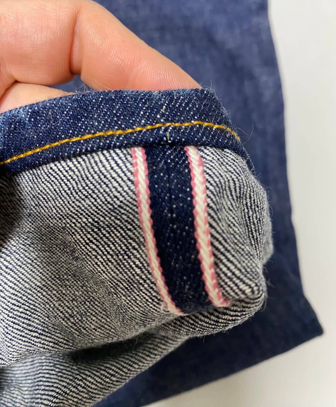 모모타로진 G007-MB 셀비지 데님 W28 상품이미지6