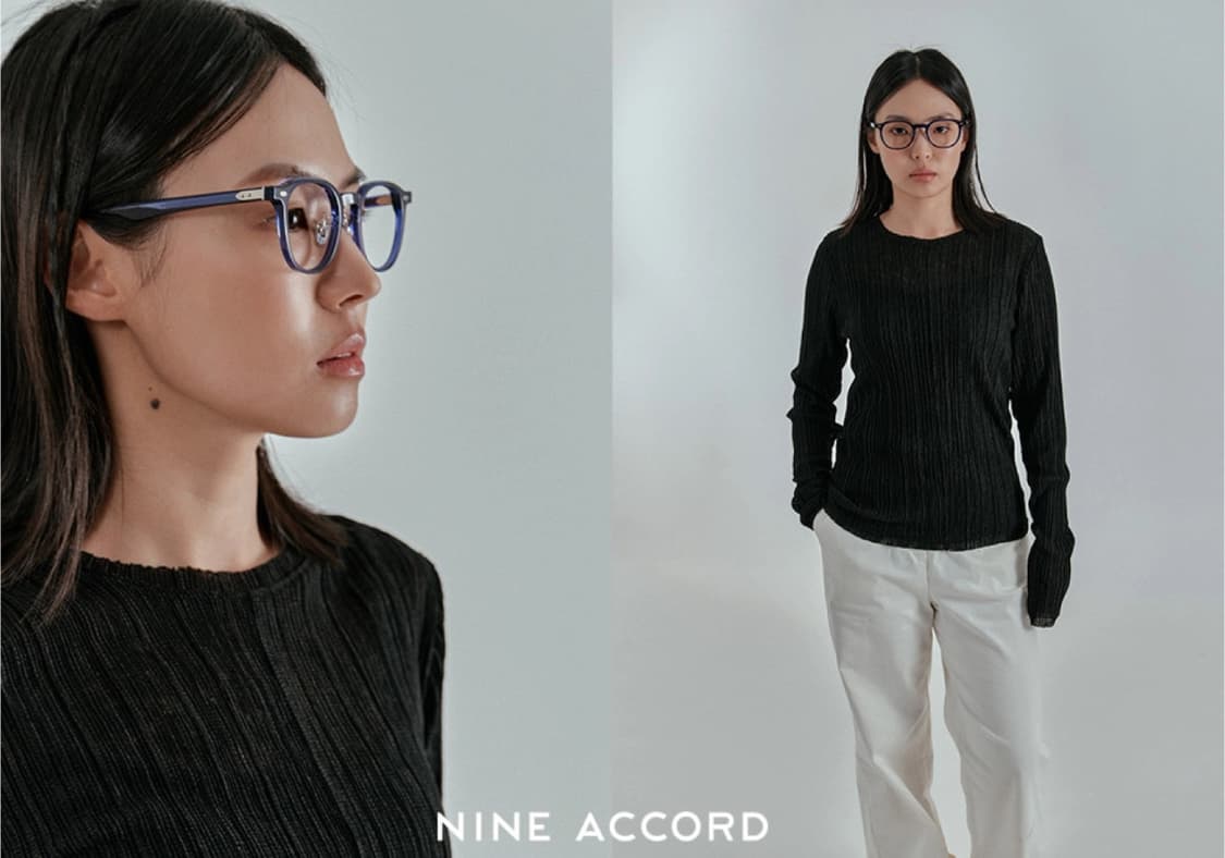 NINE ACCORD 나인어코드 Horn Elisa 뿔테 안경 현빈안경 상품이미지2