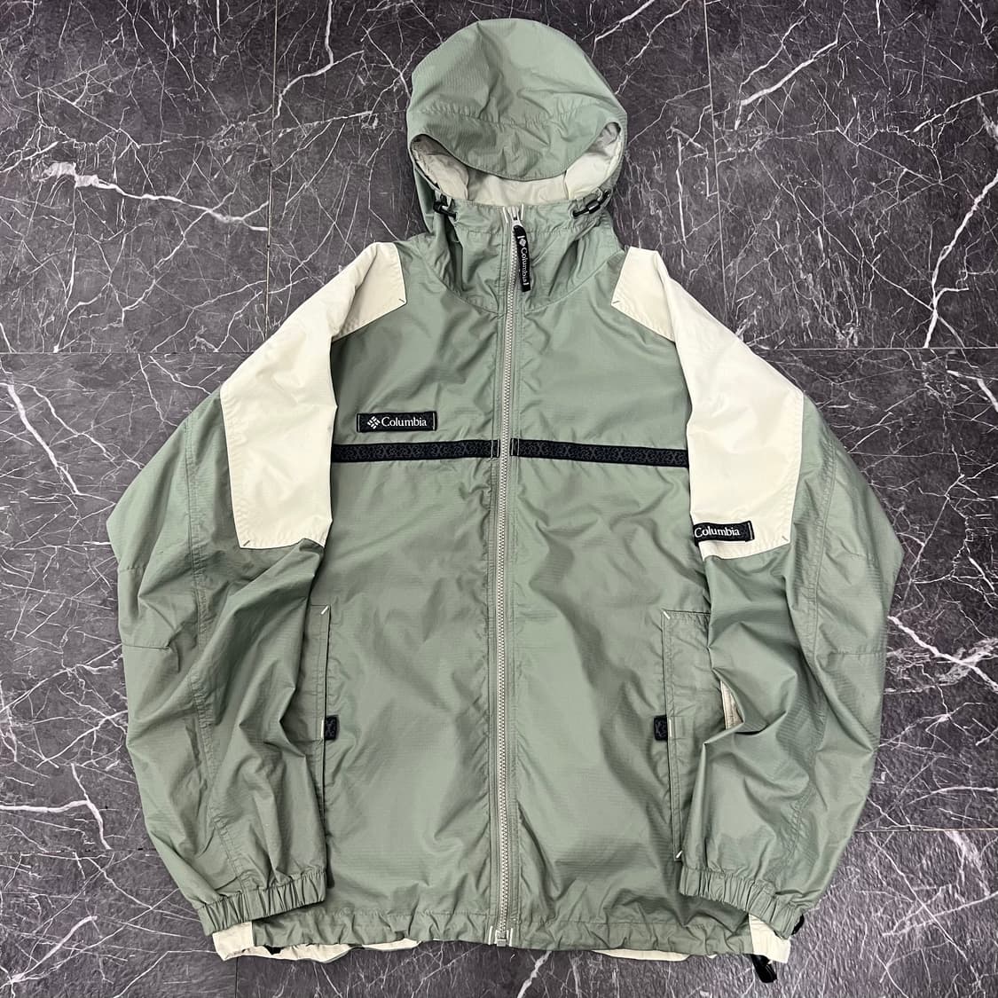 콜롬비아 USA 패커블 윈드브레이커 후드 자켓 상품이미지1