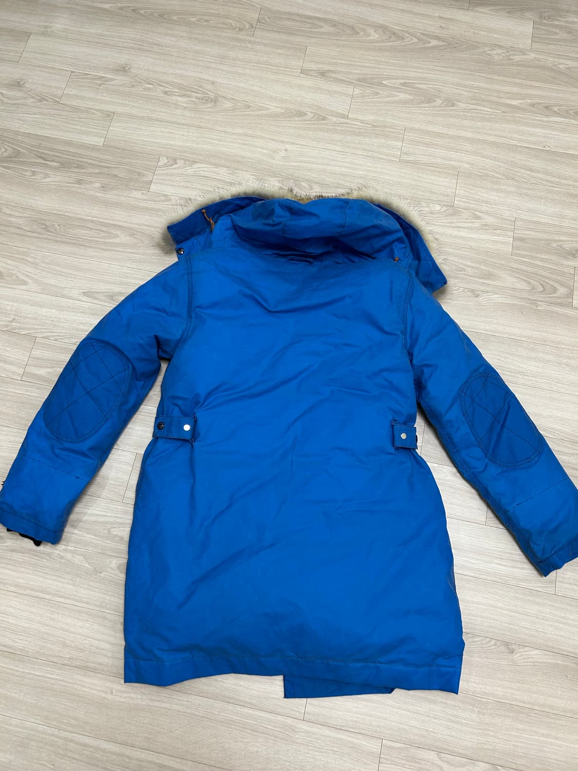 PENDLETON 후드 퍼 파카 블루 상품이미지8