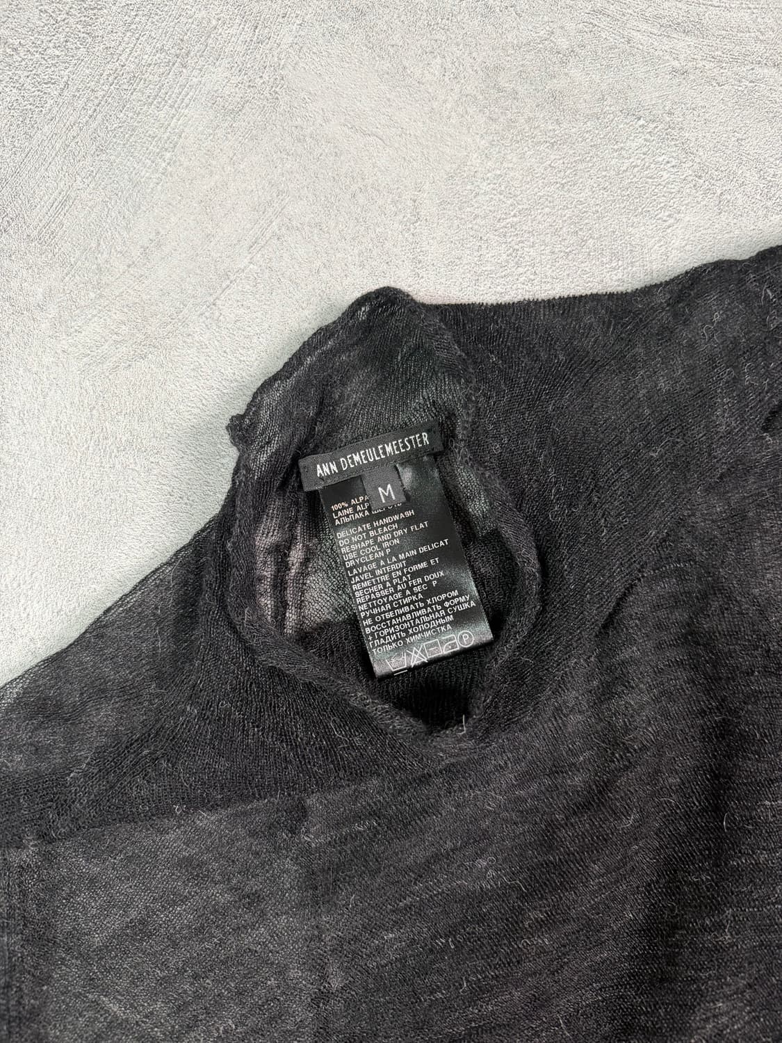 Ann Demeulemeester 13 SS Alpaca knit 상품이미지5