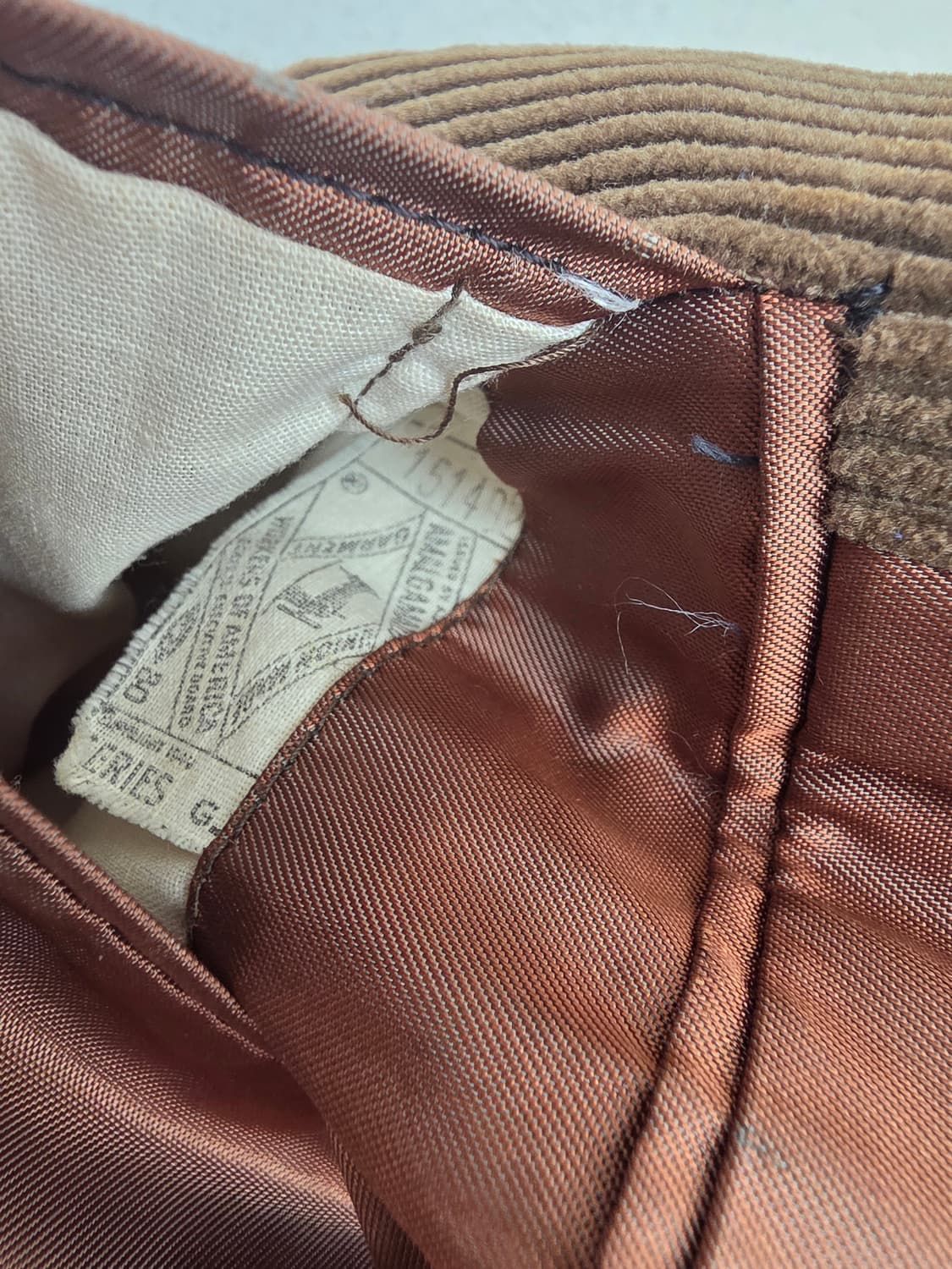 60s 빈티지 브룩스브라더스 코듀로이 골덴 블레이저 40R 70s 폴로  상품이미지6