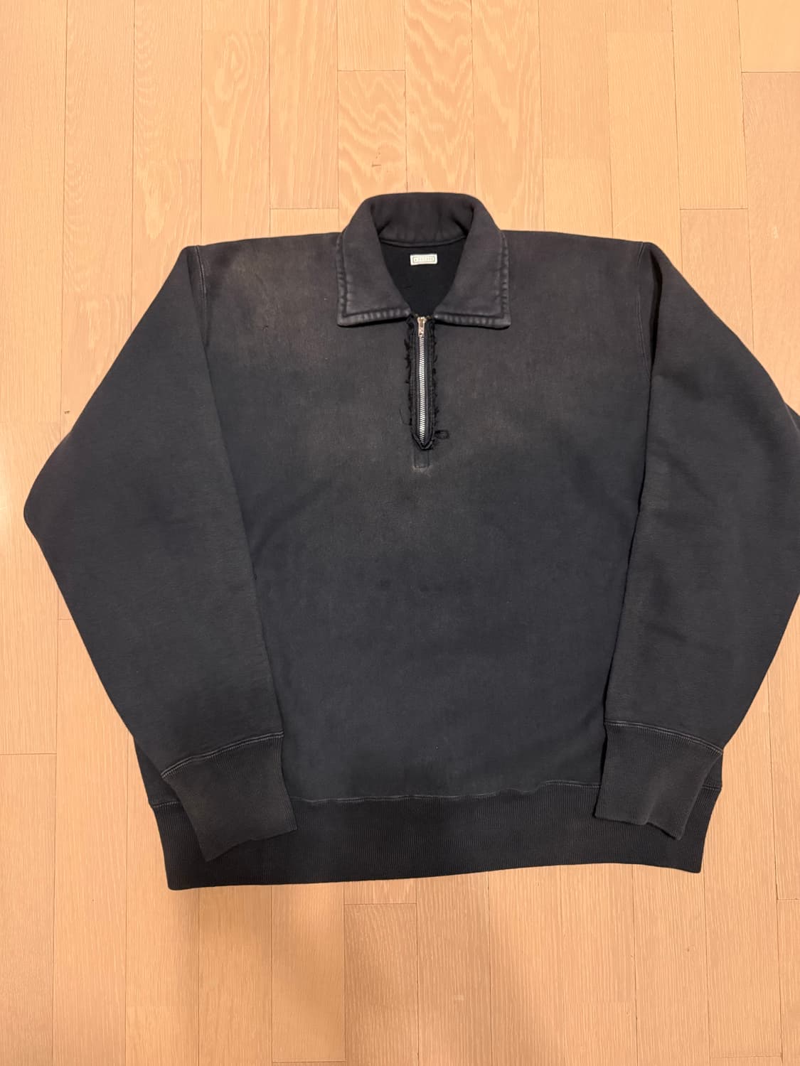 4) apresse 25fw vintage half zip 상품이미지1