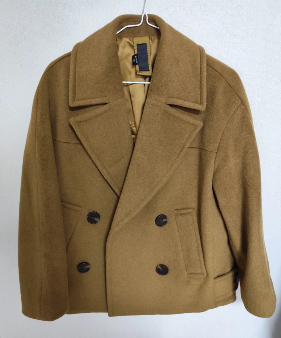 여성 앙고라 더블 코트 (자켓, 카멜, 55) 상품이미지1