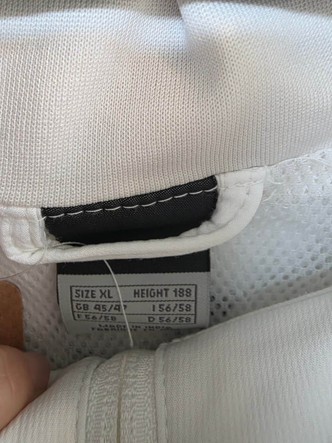 나이키 맨유 트레이닝탑 바람막이 흰파 상품이미지7