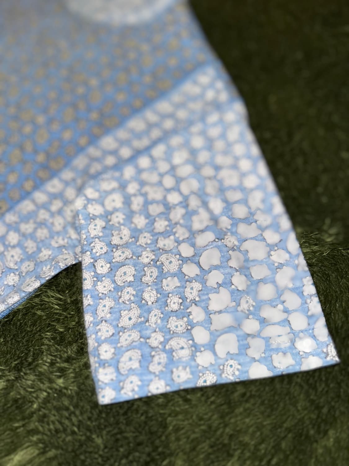 [M] 08ss 준야 와타나베 꼼데가르송 페이즐리 패널 티셔츠 상품이미지5