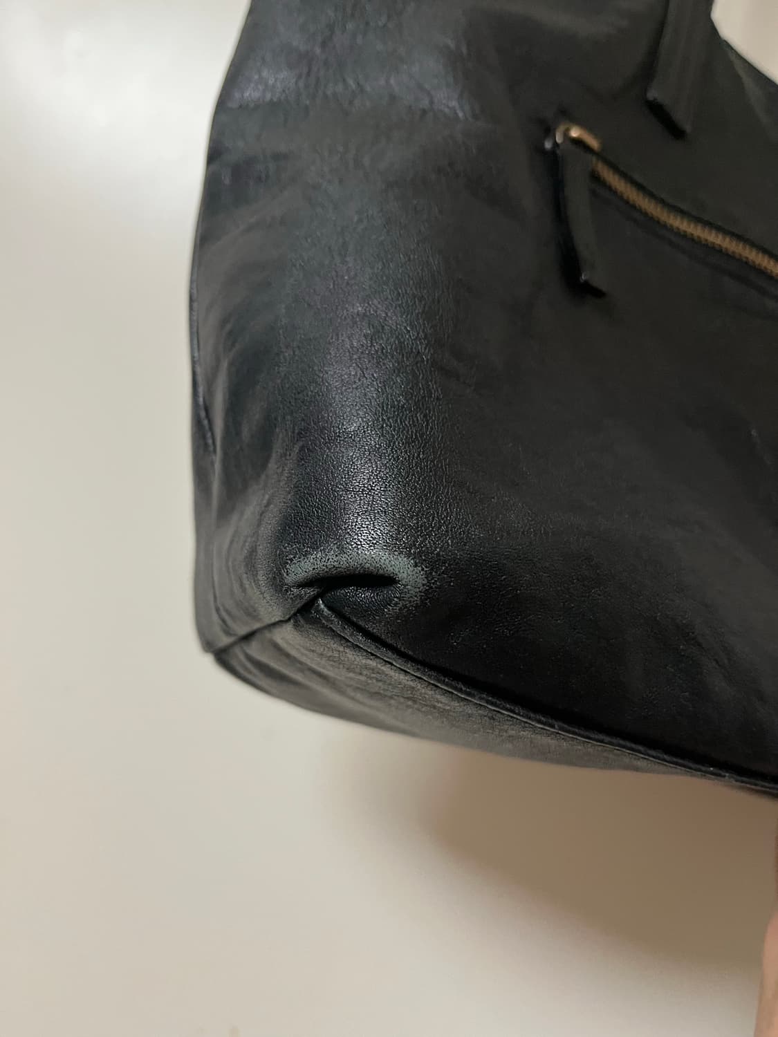Hiroko koshino leather shoulder bag 상품이미지5