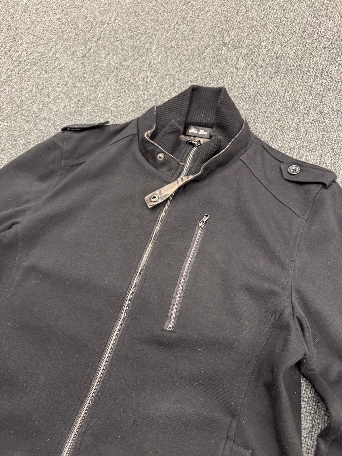 japanese vintage 넥버튼 집업 자켓 상품이미지2