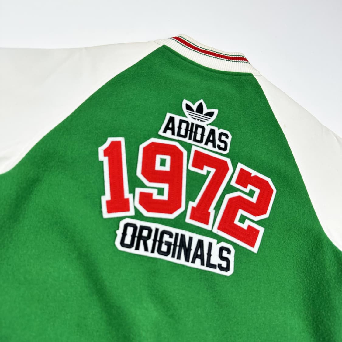 아디다스 오리지널 그린 바시티 스타디움 자켓 (S) 상품이미지9