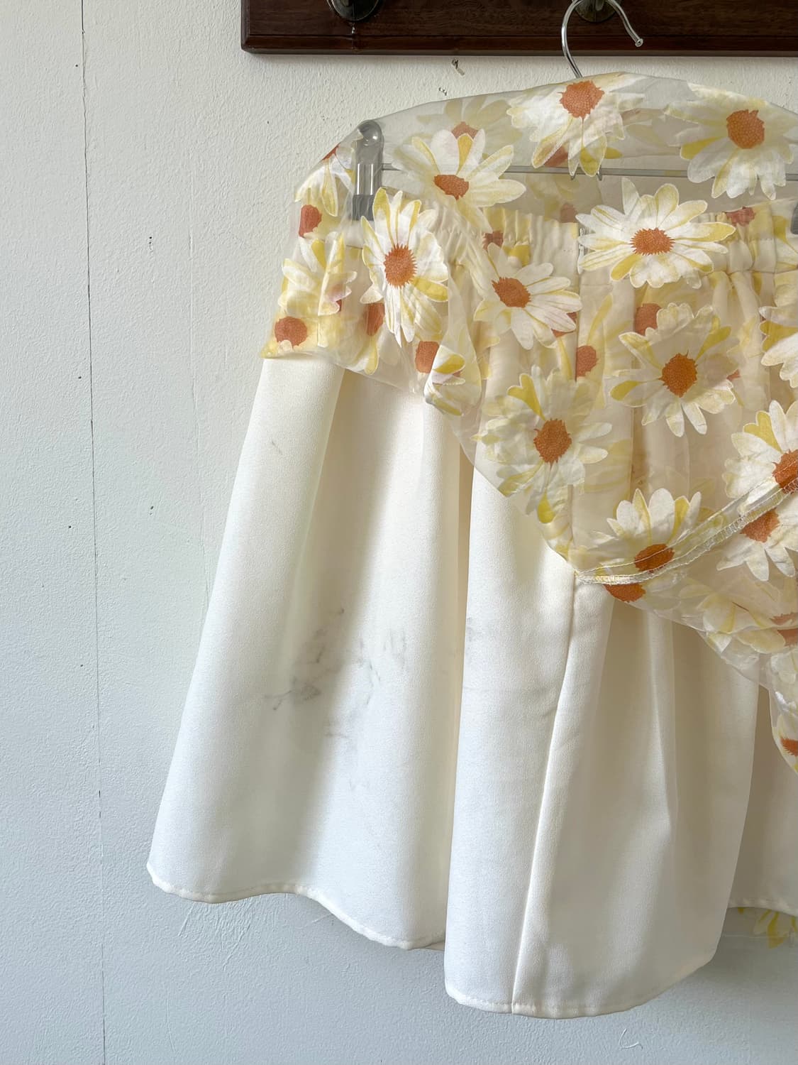 INGNI 플라워 쉬폰 미니 스커트 상품이미지3