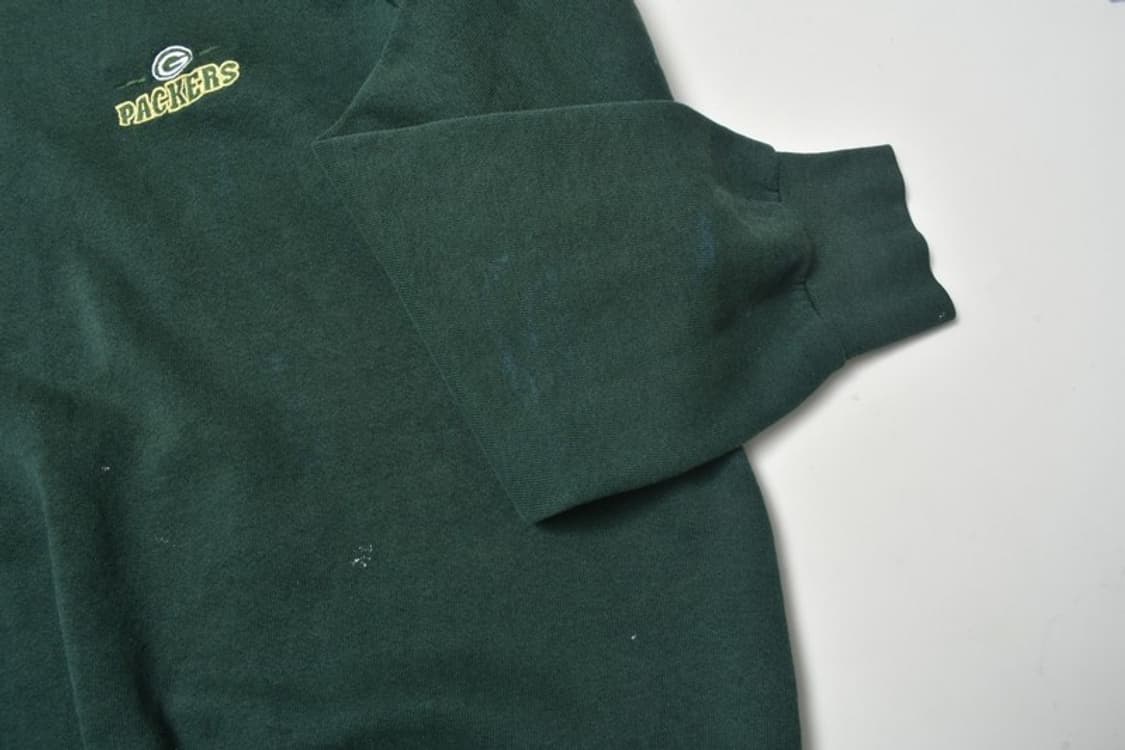 90S USA 프룻츠오브더룸 그린베이 맨투맨 XL N1289 상품이미지6