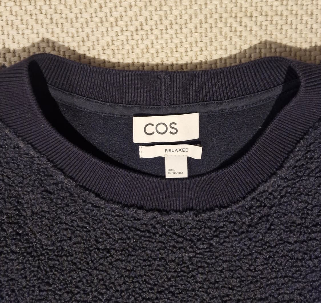 COS 코스 테디 스웻셔츠 L 상품이미지1