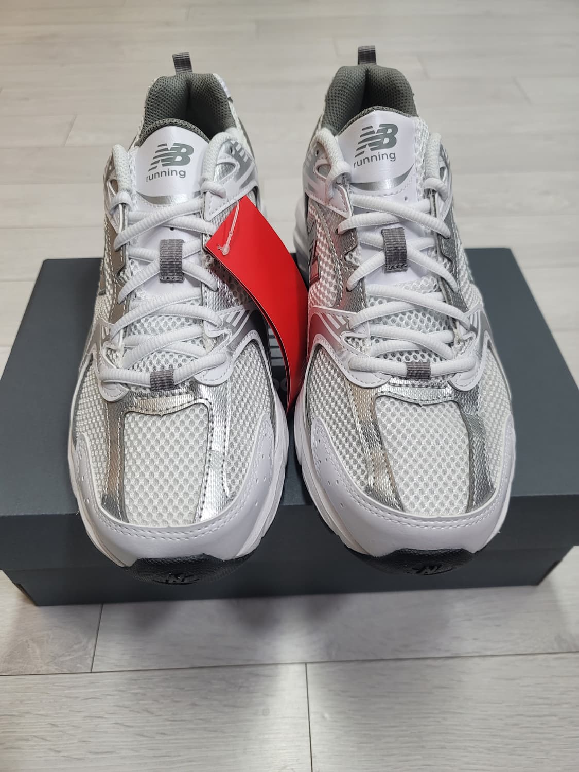 (275)뉴발란스 530 화이트 실버[대전 직거래도 가능] 상품이미지5