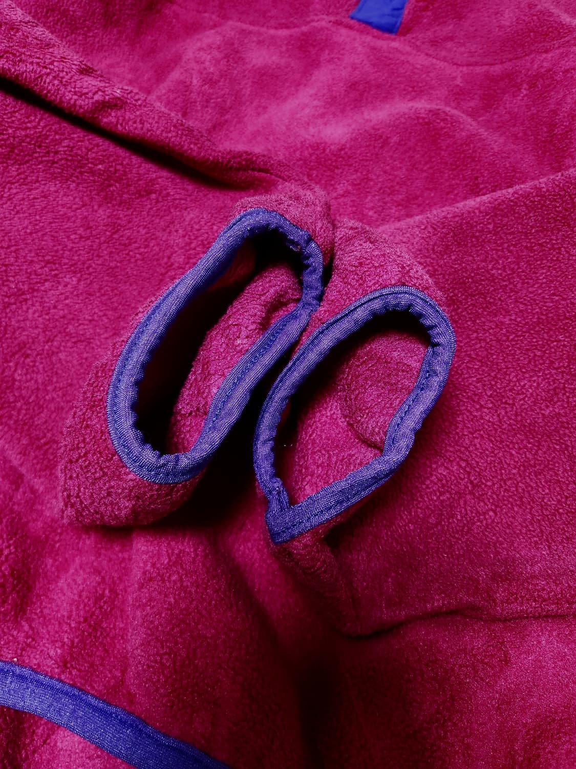 엘엘빈 90s 신칠라 스냅 플리스 풀오버 S~M 상품이미지4