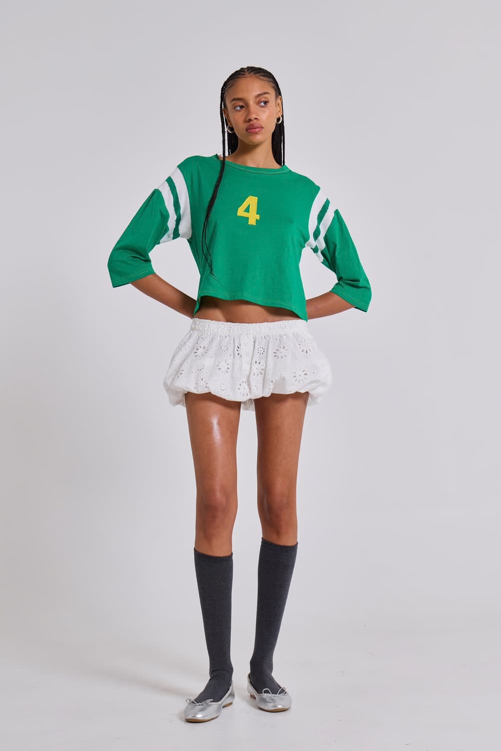 Jaded london All 4 You Tee Uk12 green 상품이미지3