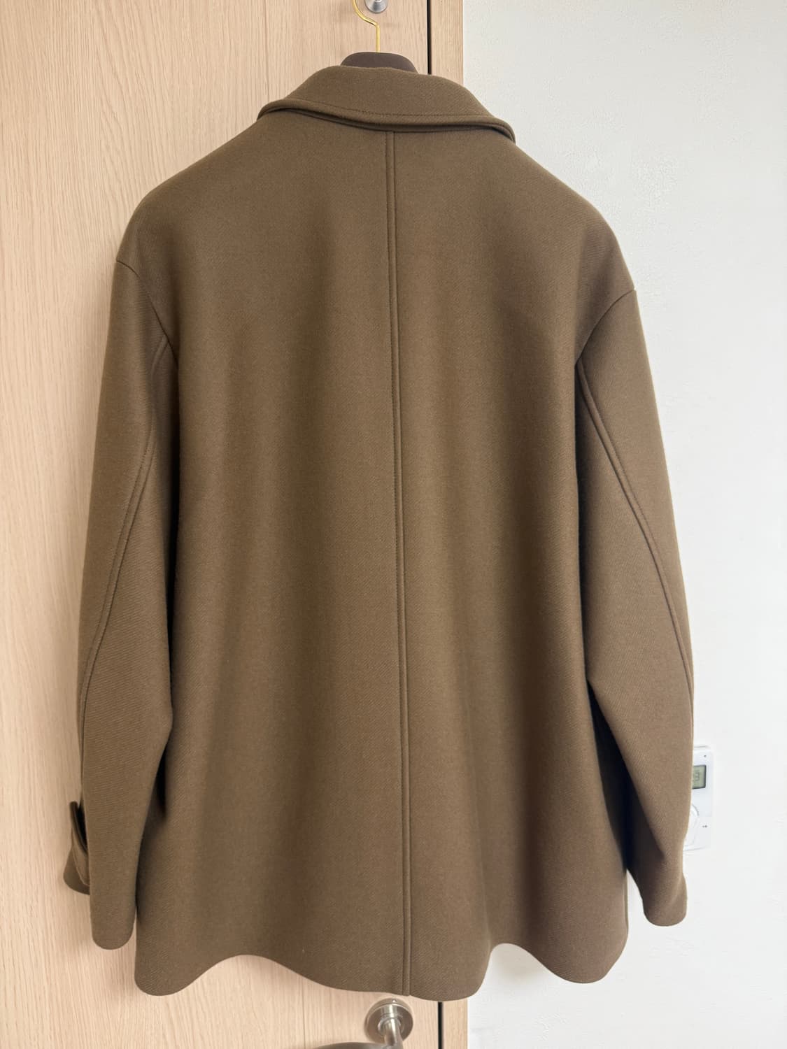 (새상품) 포커페이스 하프 코트 브라운 48 상품이미지3