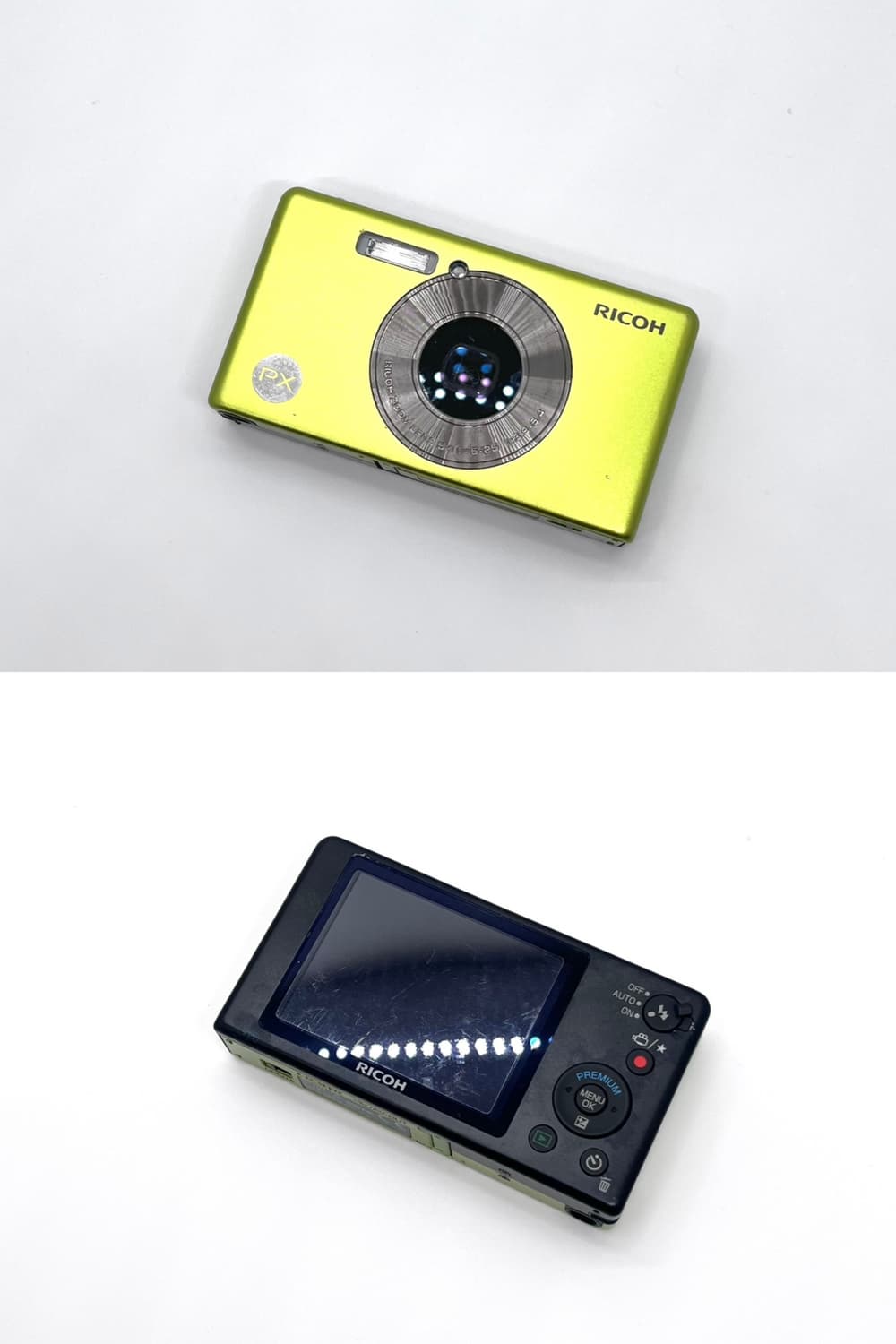 작례🫧𖠳ᐝ리코 RICOH PX 라임••🍋‍🟩 상품이미지3