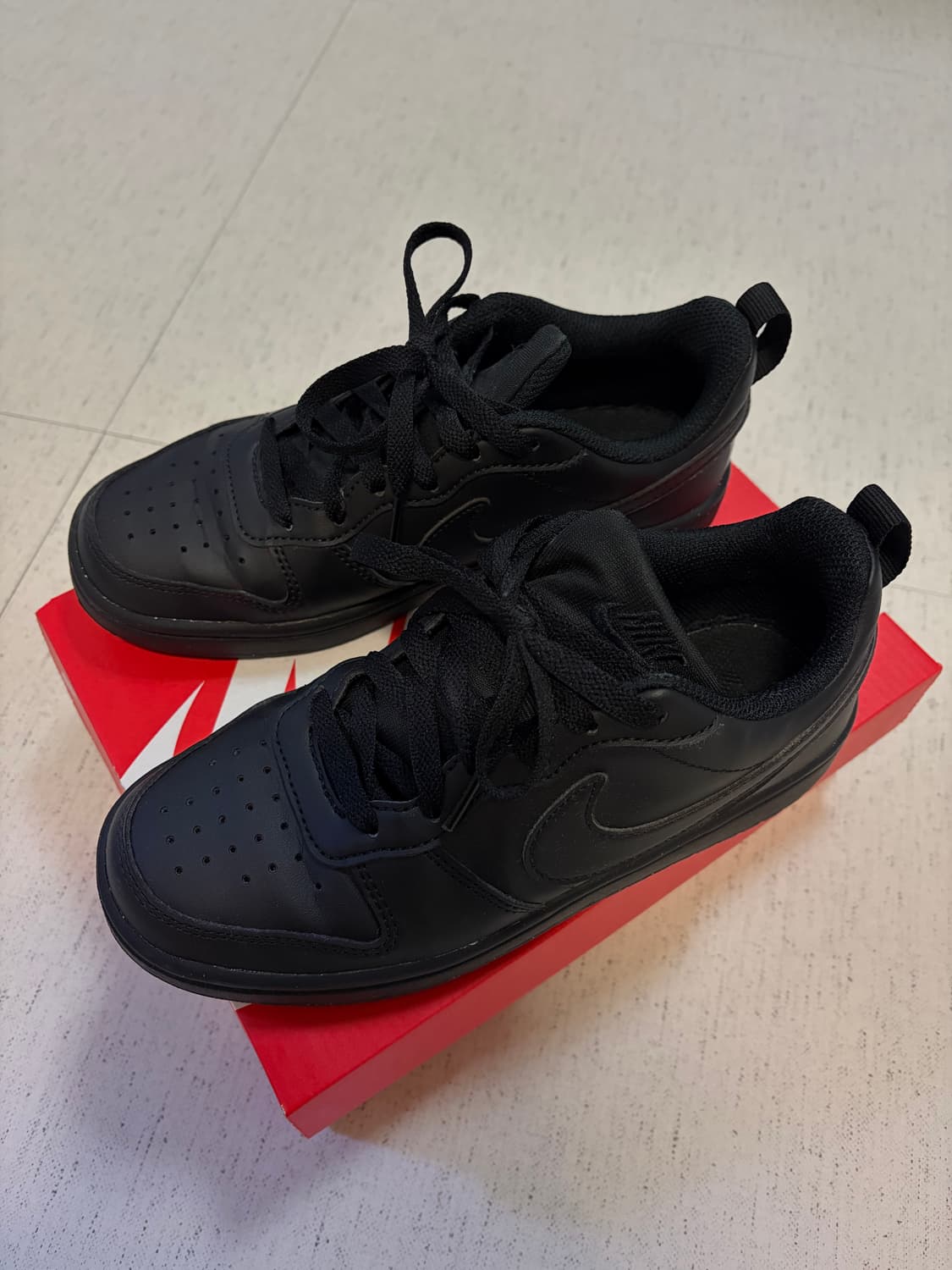 나이키 코트 버로우 로우 리크래프트 (GS) 블랙 225   상품이미지4