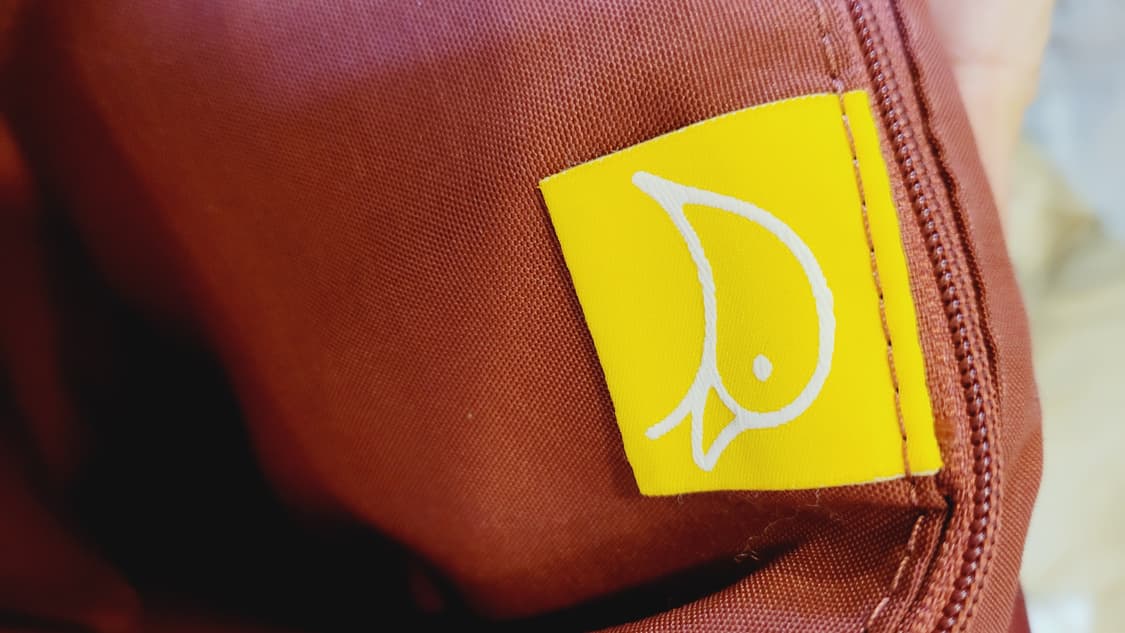 만다리나덕 버건디 백팩 상품이미지3