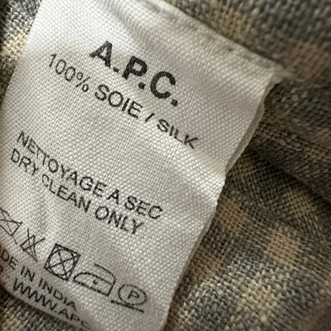 APC madras silk 100% onepiece 상품이미지4