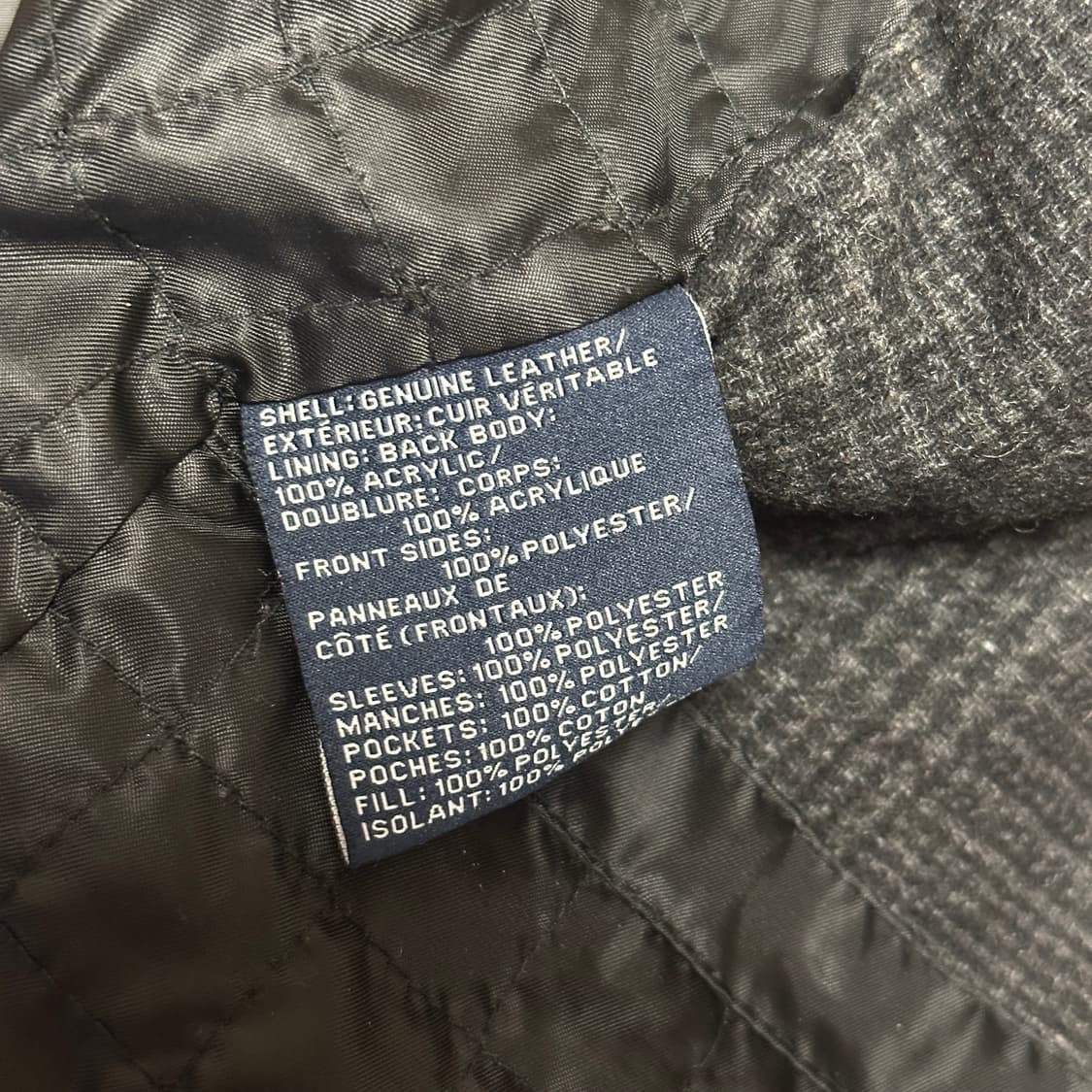 타미힐피거 리얼레더 카코트 S 상품이미지8