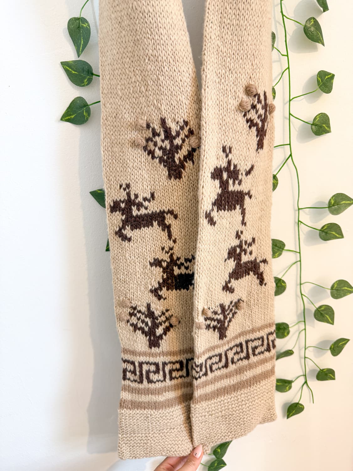 사슴 노르딕 머플러 상품이미지3