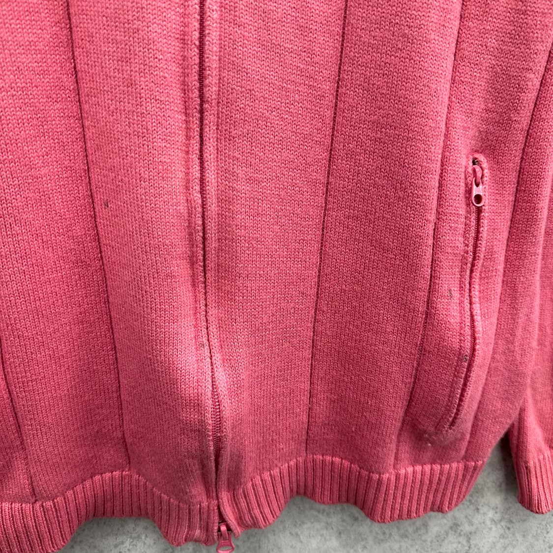 100 라코스테 여자 투웨이 니트집업 상품이미지5