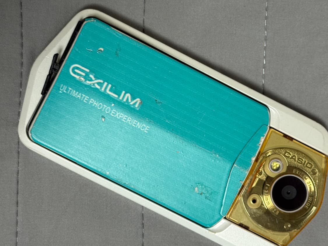 카시오 tr200 디지털 카메라 디카 민트 상품이미지4