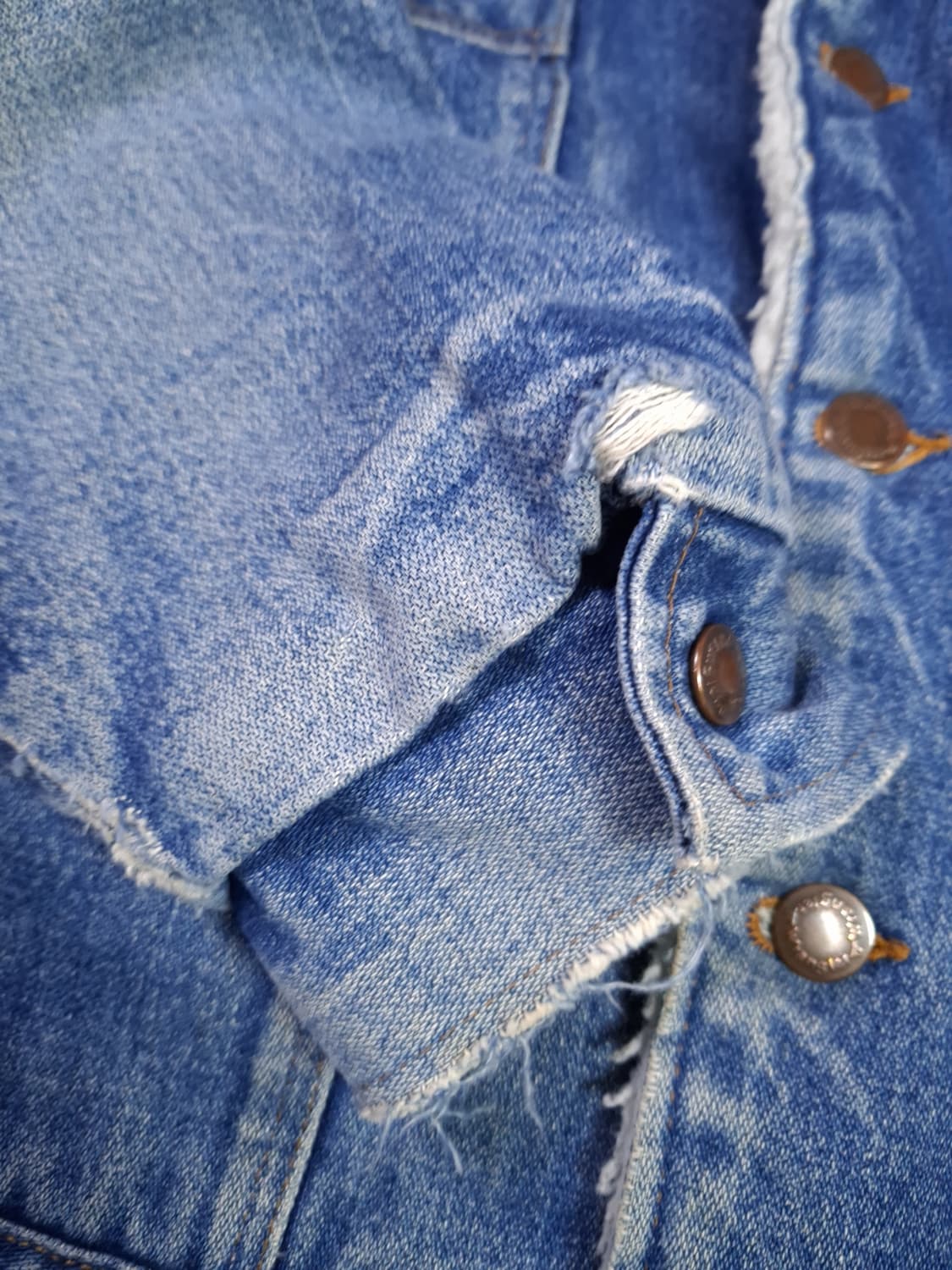 오리지날 80's 랭글러 데님 쉐르파 자켓 상품이미지5