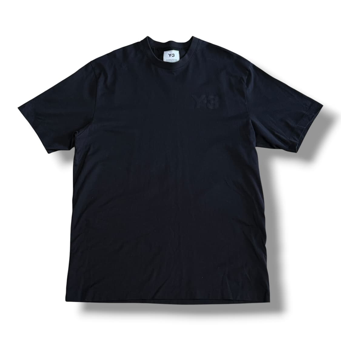 Y-3 블랙 반팔 티셔츠 상품이미지1