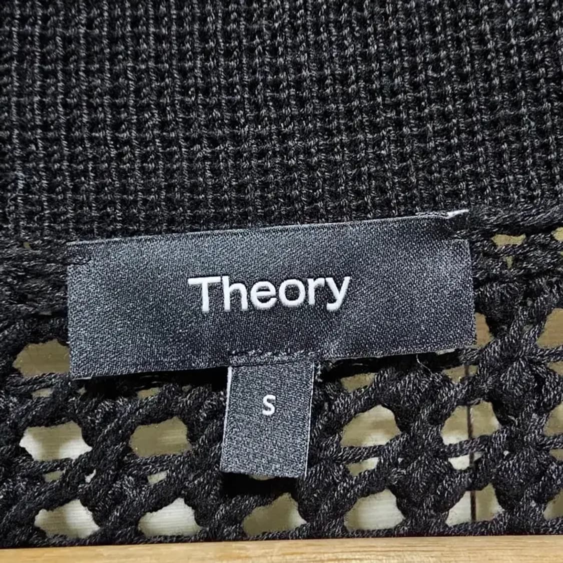 띠어리 블랙 니트 가디건 S 상품이미지7