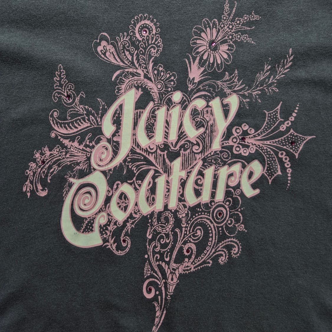 [XS] 쥬시꾸뛰르 로고 반팔티셔츠 y2k 상품이미지6