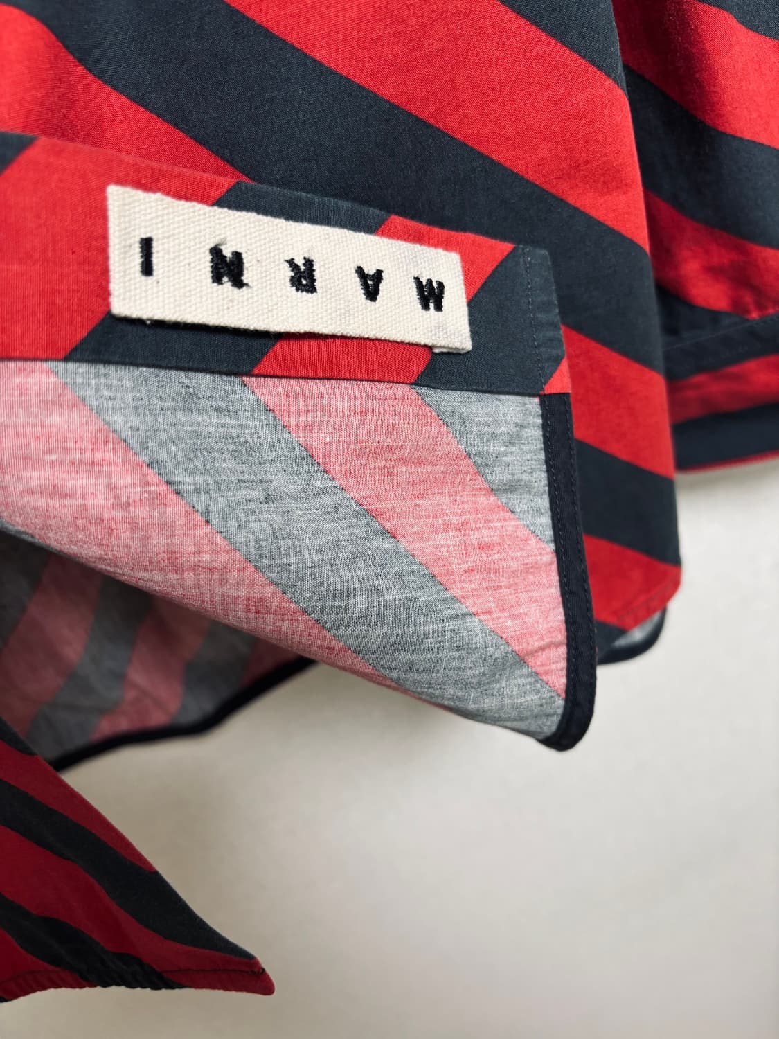 MARNI 마르니 스트라이프 패턴 코튼 셔츠 상품이미지4