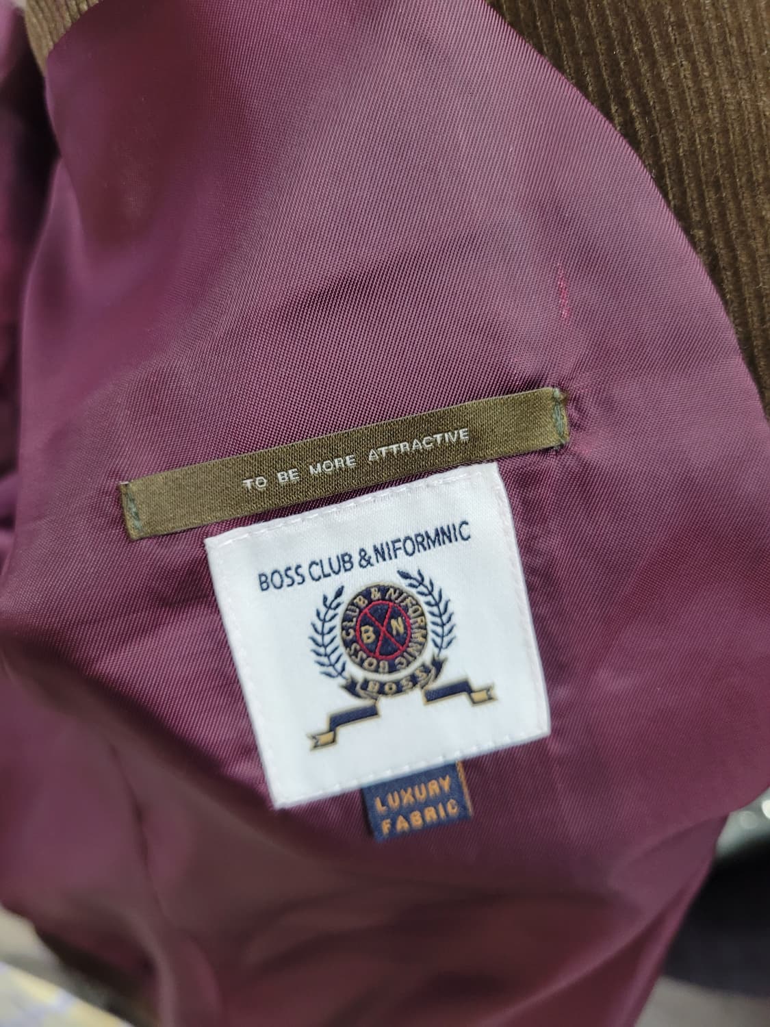 BOSS 보스 골덴 코듀로이 자켓 블레이저 상품이미지7