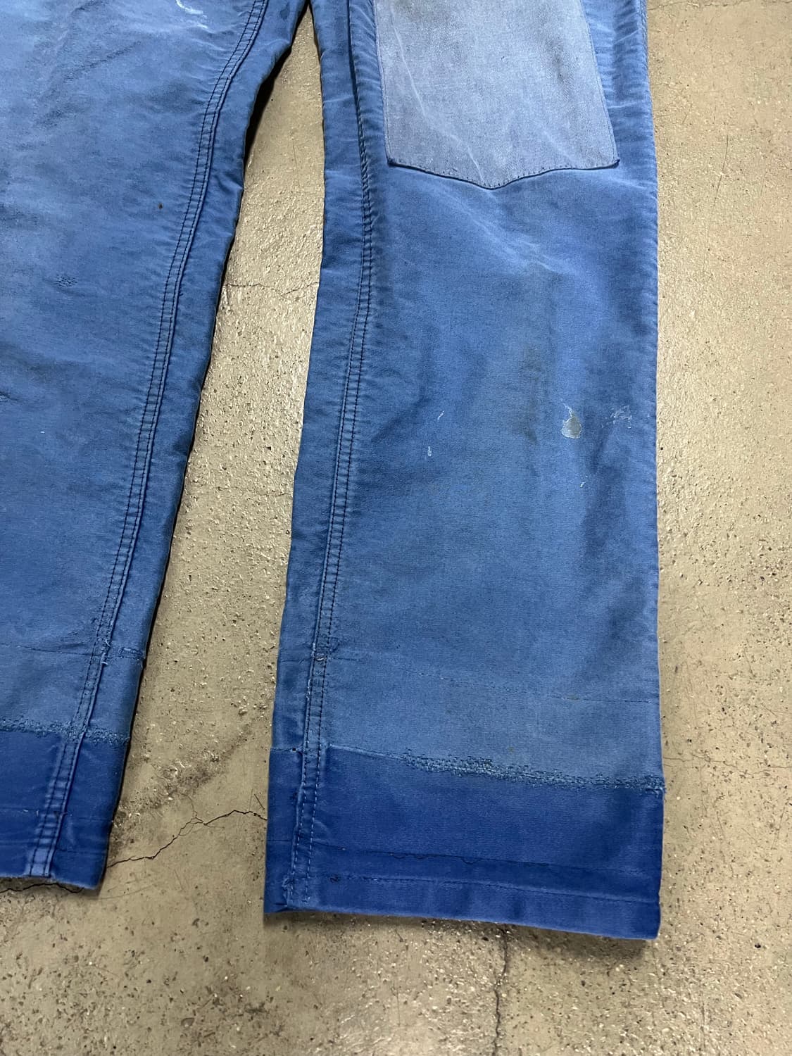 OLD VINTAGE HARD FADED 프렌치몰스킨워크팬츠 상품이미지6