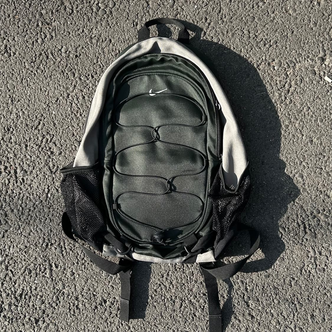 90s 나이키 카키 고프코어 미드 스우시 그린 백팩 올드스쿨 가방 os 상품이미지7