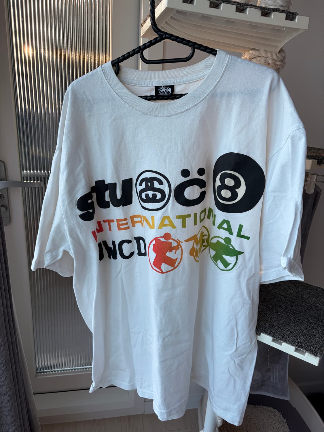 스투시 x CPFM 인터네셔널 티셔츠 화이트 XL 상품이미지1