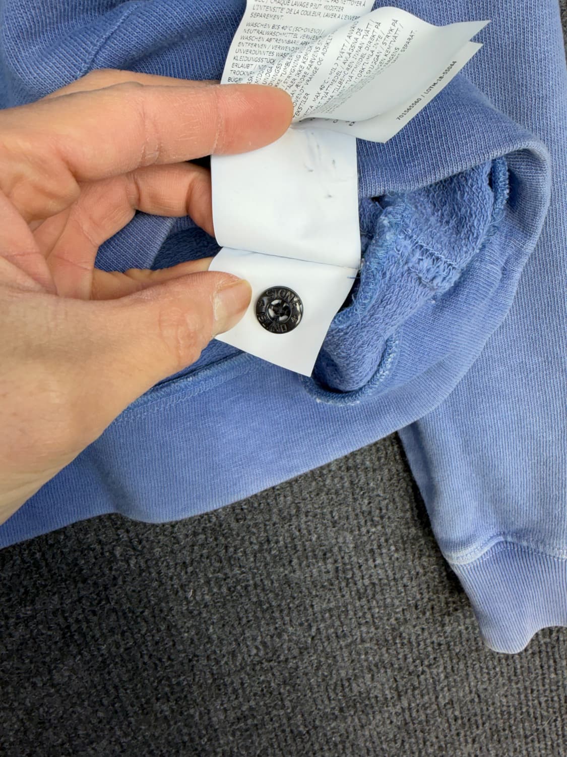 스톤아일랜드 가먼트다잉 와펜 맨투맨 상품이미지8