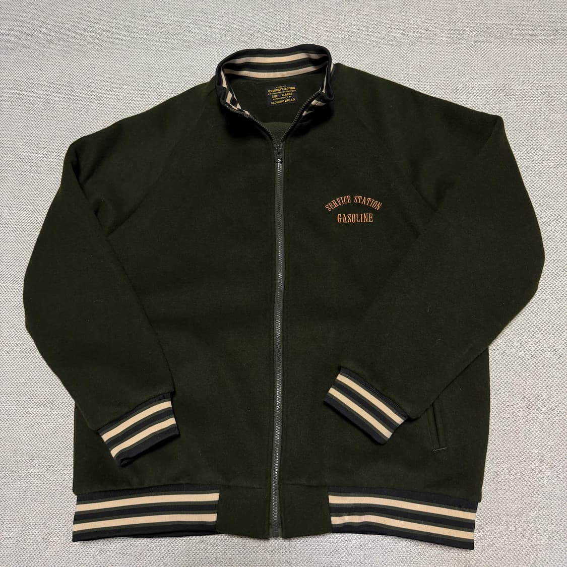 오콘쿼 빈티지 울 바시티 자켓 상품이미지1