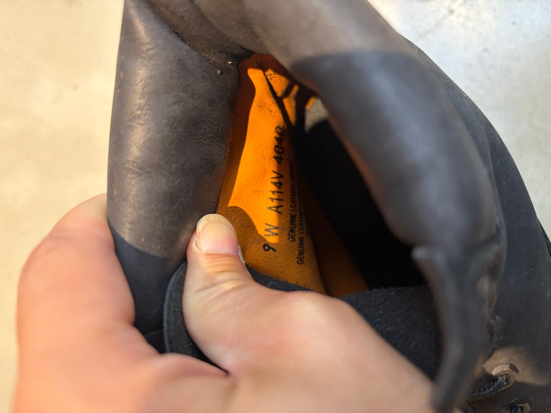 270) Timberland 6인치 블랙 워커 부츠 상품이미지5