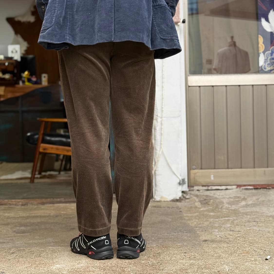 엘로드 골프 투턱 코듀로이 팬츠 32-33 상품이미지9