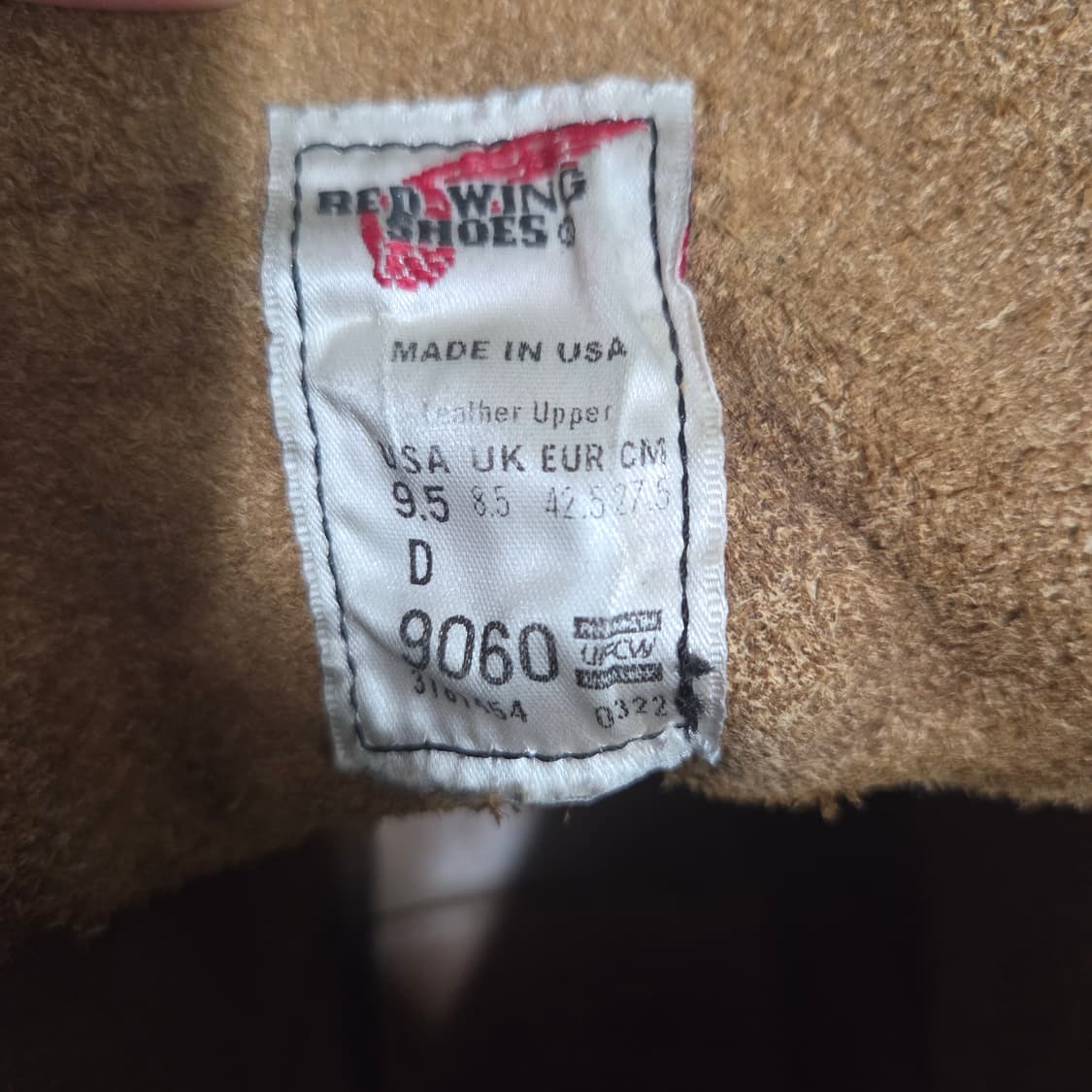 레드윙 벡맨 9060 플랫박스 9.5D 상품이미지10