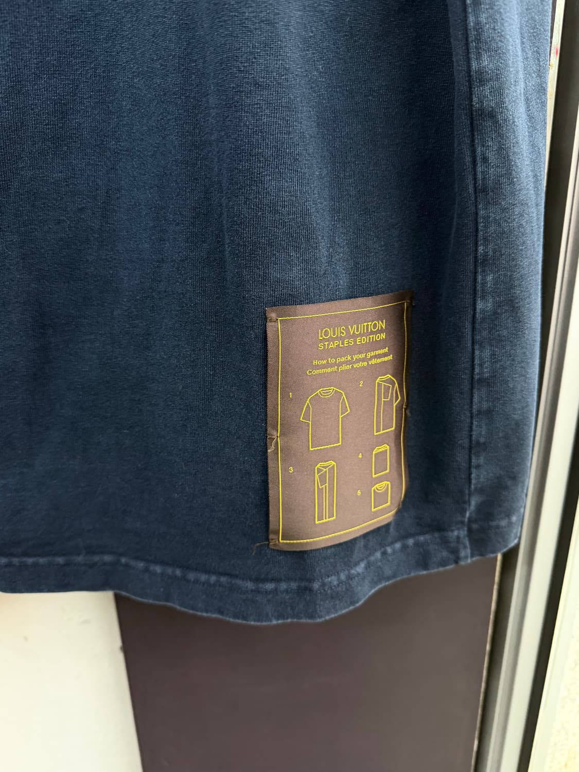 .XXL/ 루이비통 22SS 네츄럴 워싱 인사이드아웃 반팔 상품이미지8