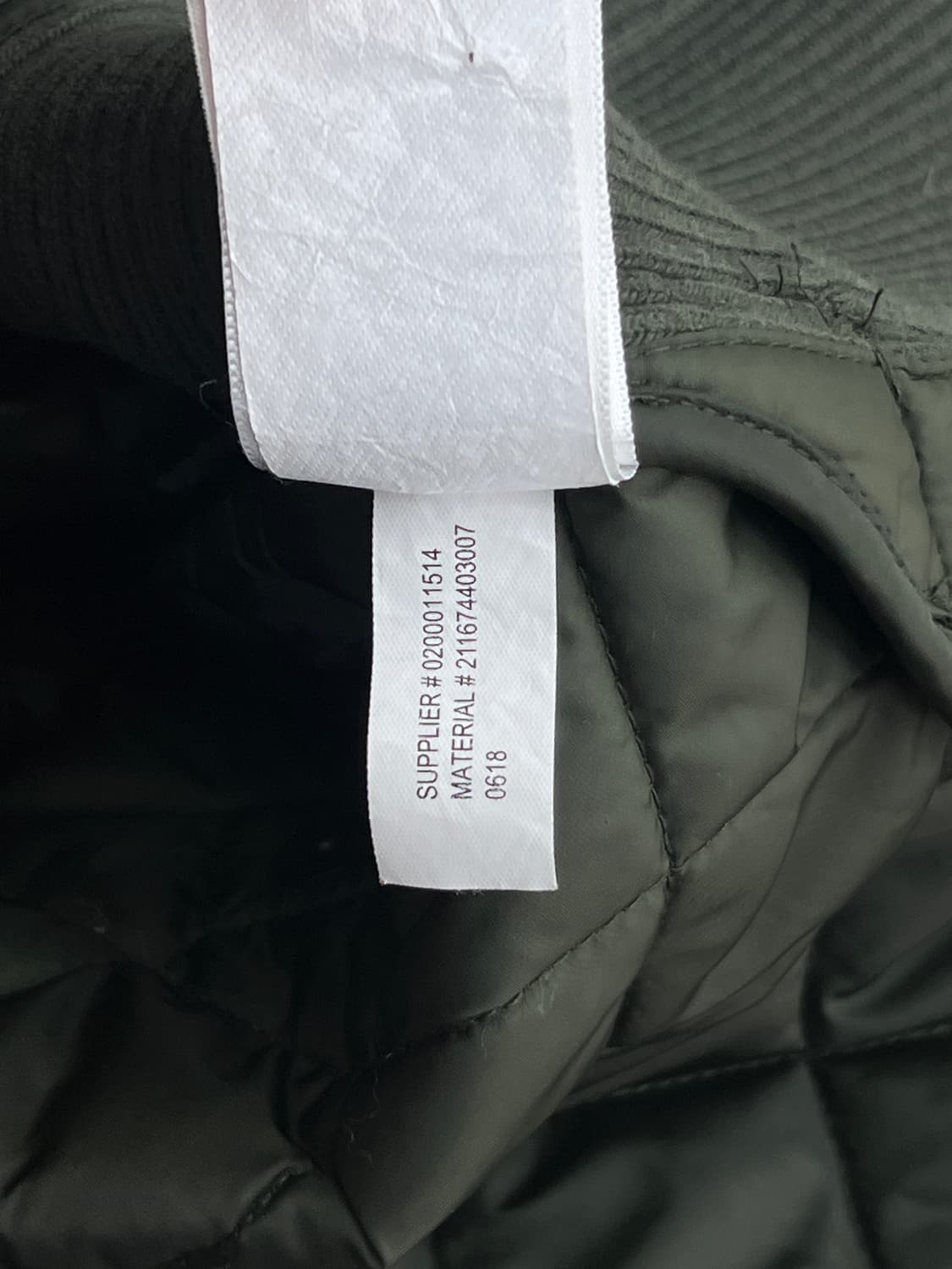 폴로 랄프로렌 카키 퀼팅 자켓 상품이미지9