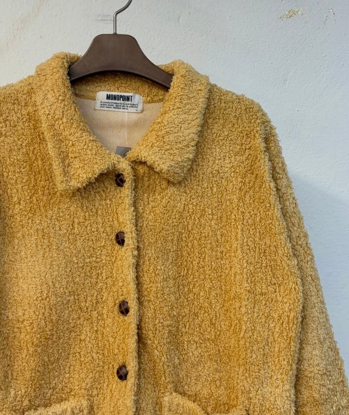 빈티지 부클 자켓 상품이미지5