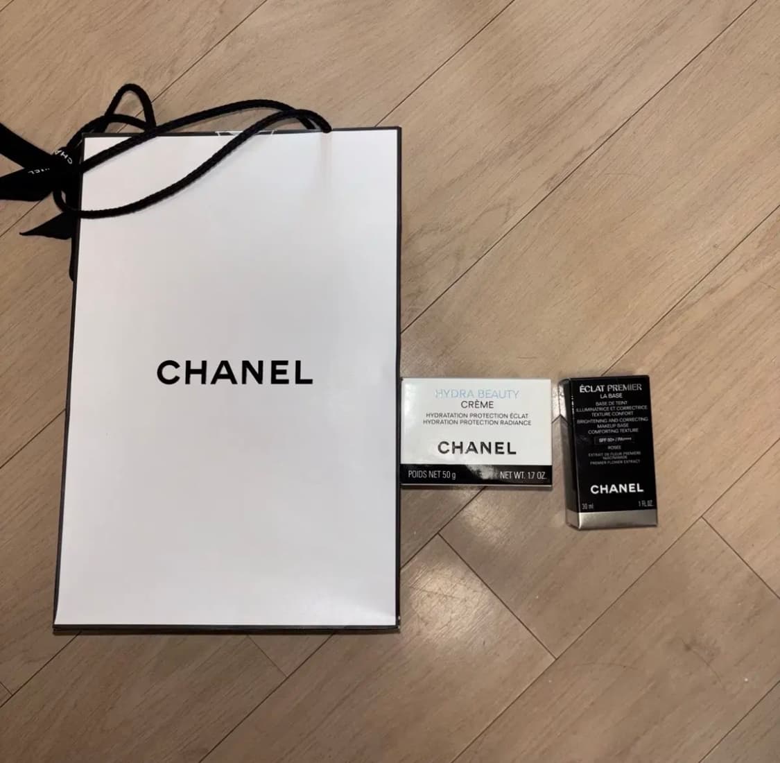 (새상품) 샤넬 하이드라 뷰티 크림 50g + 에끌라 베이스 30ml 상품이미지1