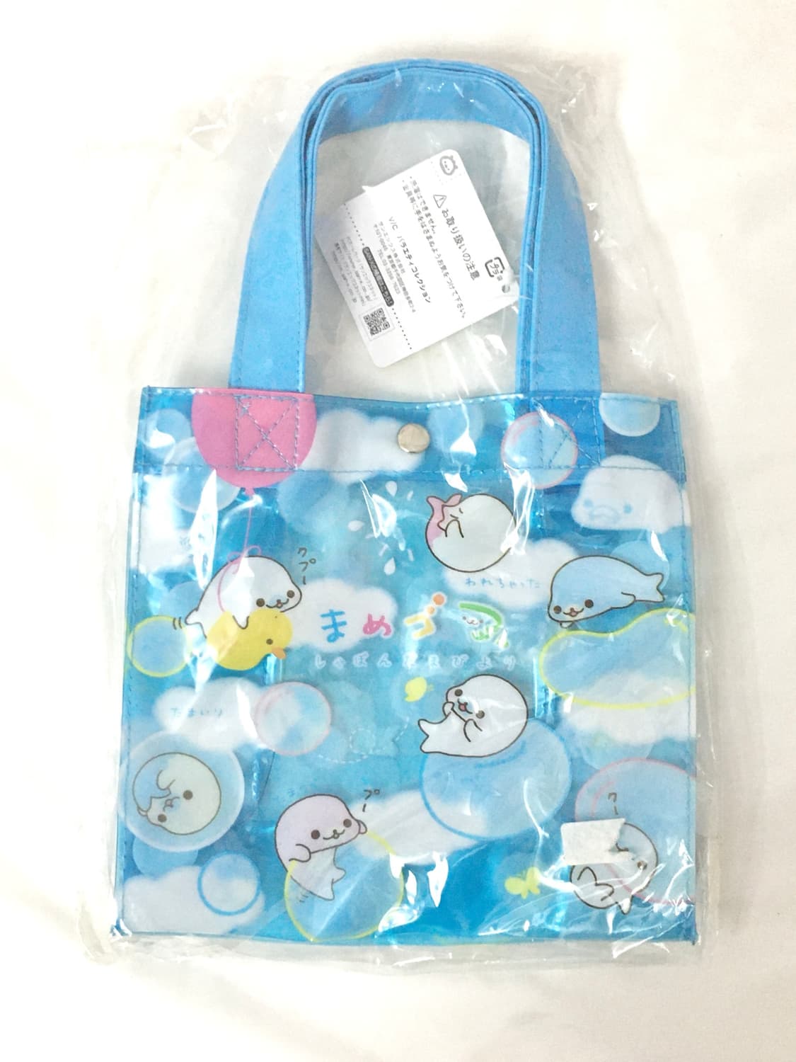고전 마메고마 pvc 가방 비치백 미니백 상품이미지2