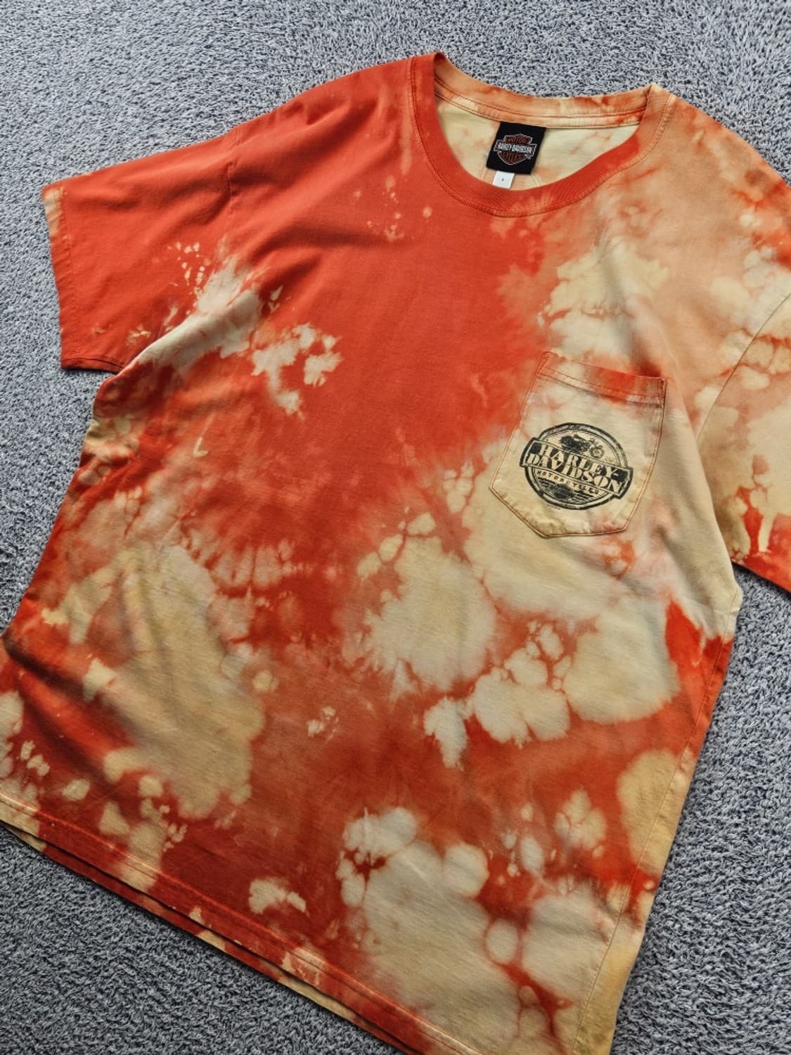할리데이비슨 빈티지 반팔 티셔츠 다잉커스텀 ( L ) / 11924 상품이미지4